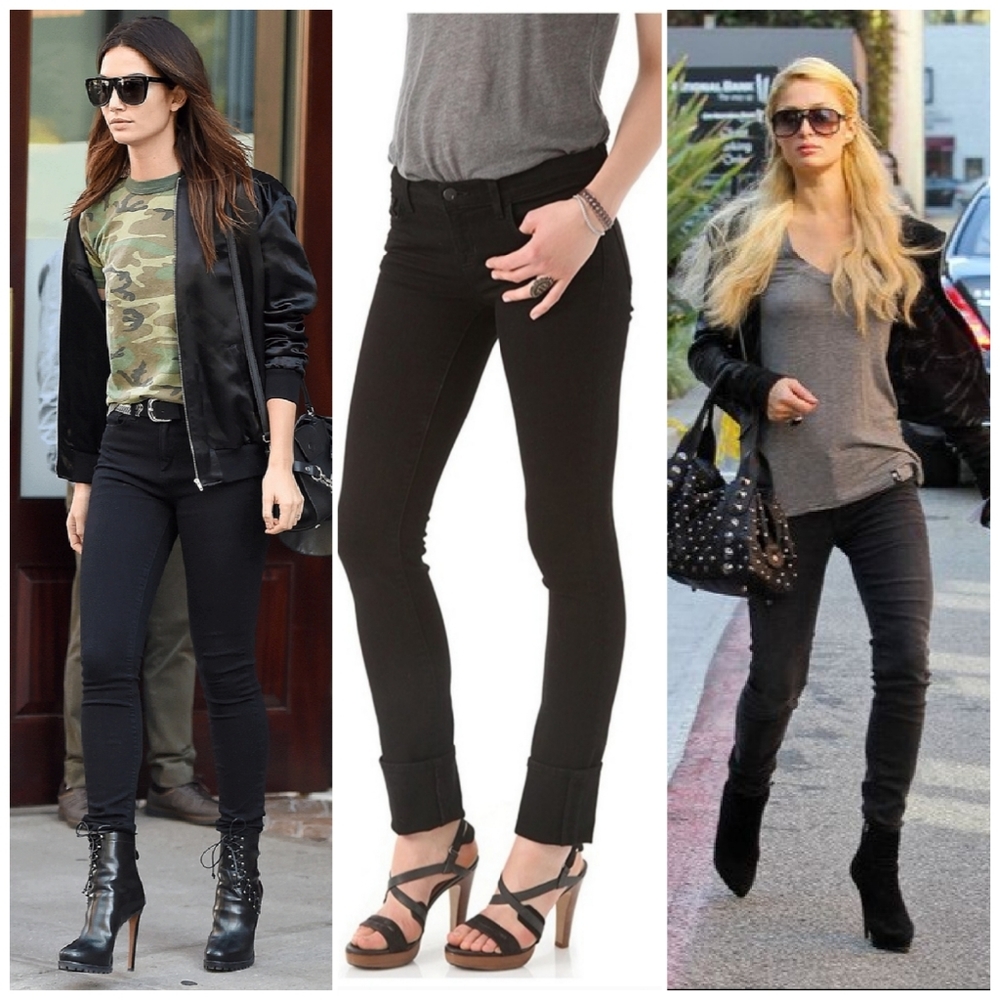 J BRAND Black Jeans